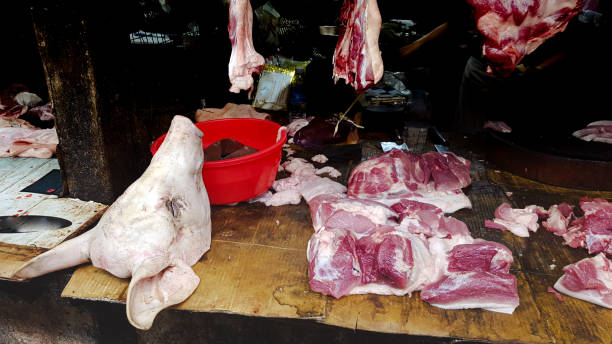 istock Authentic Khmer Market Life 1206679501