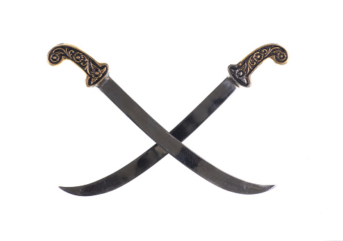 espada islámica, otomana cimitarra turca photo