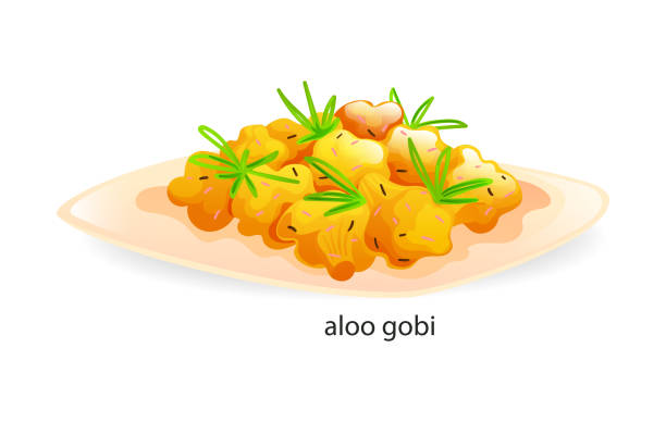 34 Aloo Illustrations & Clip Art - iStock | Aloo gobi, Aloo paratha, Aloo  tikki