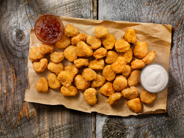 istock Pub Style, Popcorn Chicken With Dipping Sauce 1206682924