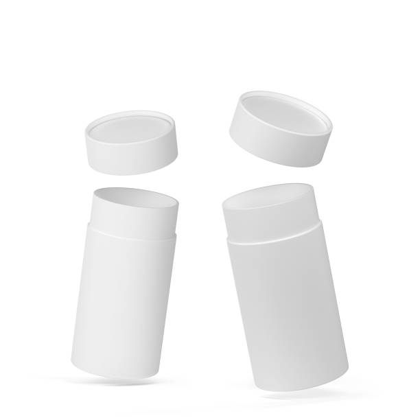 istock Tube cardboard package mockup 1206687799