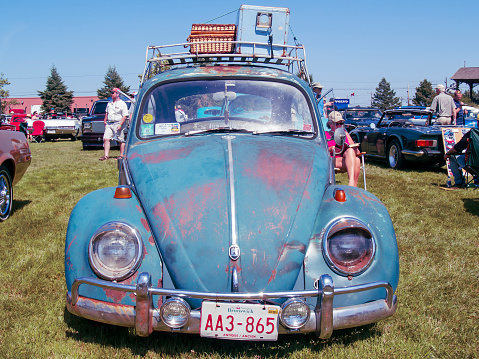 Moncton, New Brunswick, Canada - July 11, 2009 : 1967 VW Beetle at  Atlantic Nationals Automotive  Extravaganza Centennial Park.