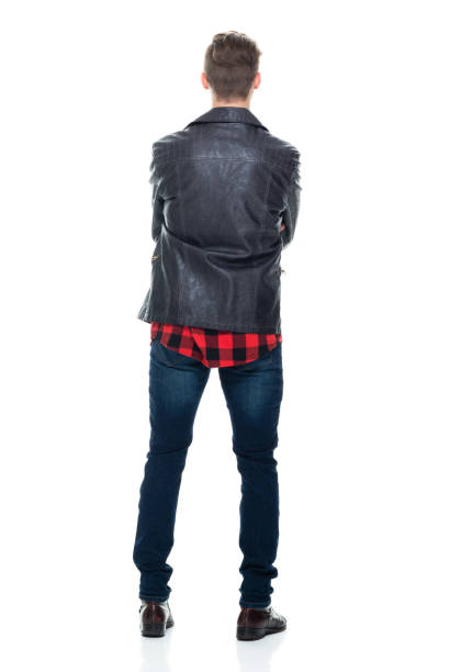 istock Caucasian boys standing wearing t-shirt 1206697243