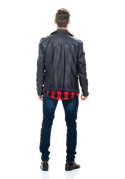 istock Caucasian boys standing wearing button down shirt 1206697829