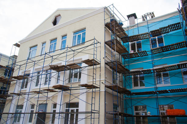 istock Construction of multi-storey residential building 1206698200