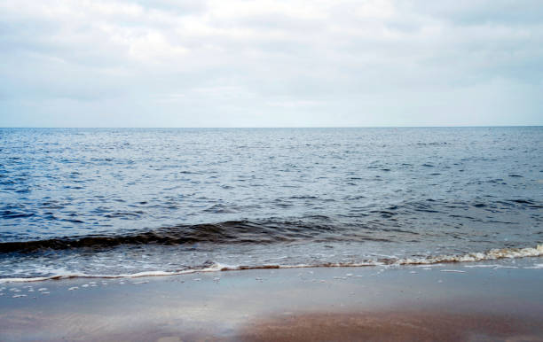 istock Baltic sea and sky in Latvia 1206699388