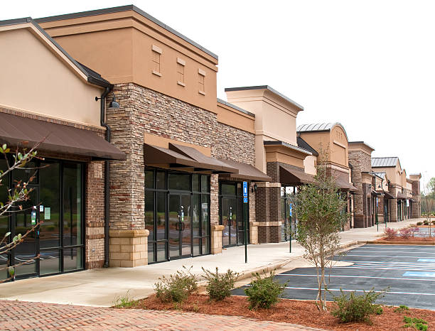 Empty Businesses stock photo