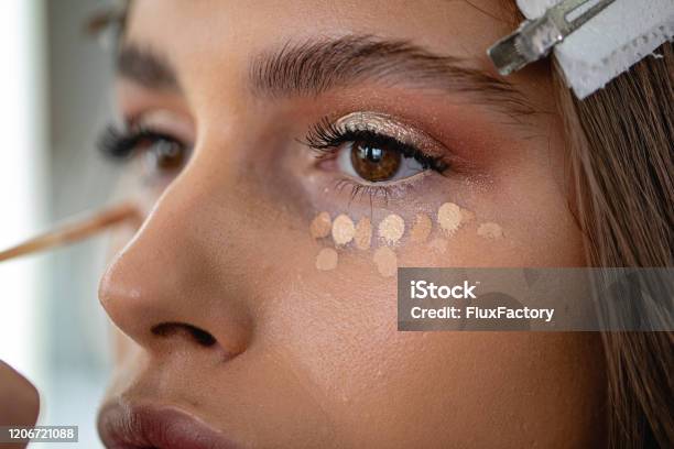 Skin Care Business Stock Photo - Download Image Now - Concealer, Stage Make-Up, Women