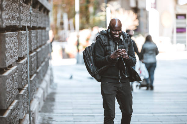 istock Hipster man in the city 1206722070