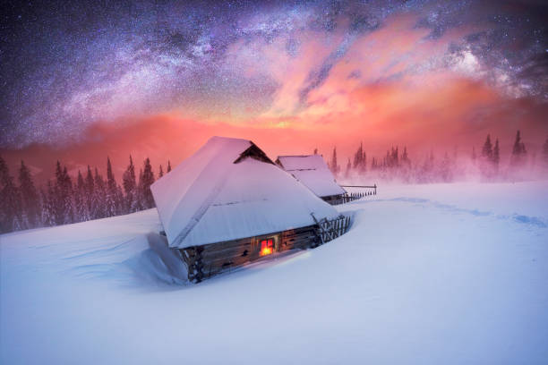 istock Fairy-tale house for the New Year 1206723334