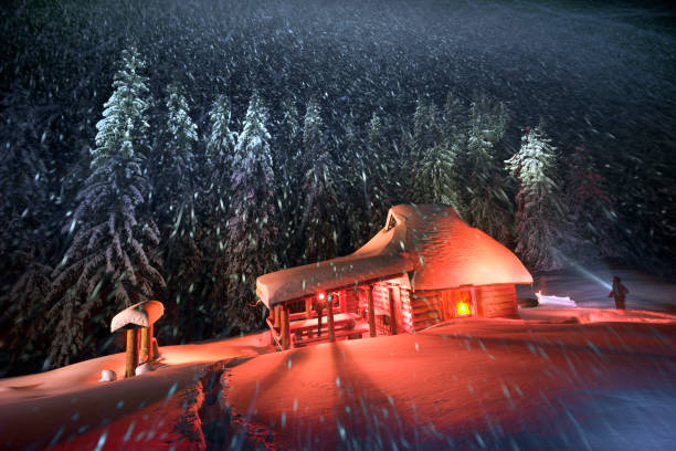 istock Fairy-tale house for the New Year 1206723424