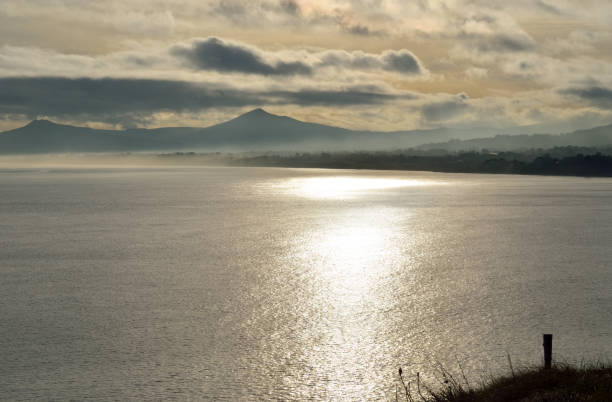 Killiney bay,County Dublin,Ireland. stock photo