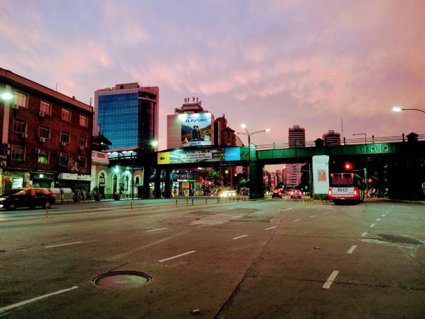 istock Buenos Aires, Av. Santa Fe, Palermo 1206726154
