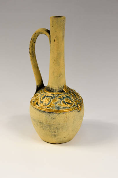 istock vintage antique ceramic jug on a white background 1206728242
