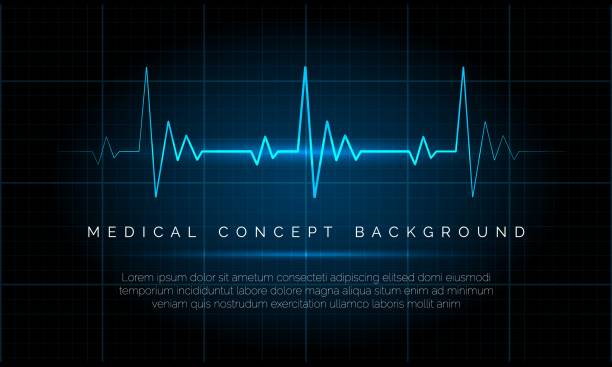 notfall-ekg-überwachung - herzform grafiken stock-grafiken, -clipart, -cartoons und -symbole