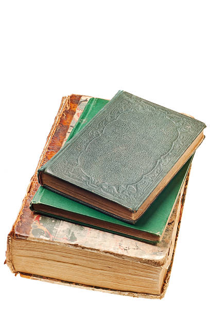 istock old books from the 1800's 120674251