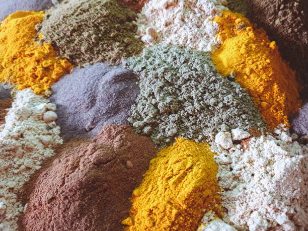 szeroki wybór przypraw - spice seasoning east curry powder zdjęcia i obrazy z banku zdjęć