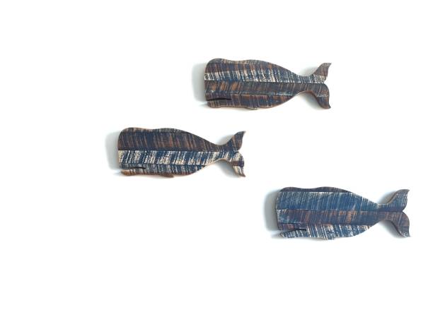 istock Three whale made a wooden use home decorated 1206750792
