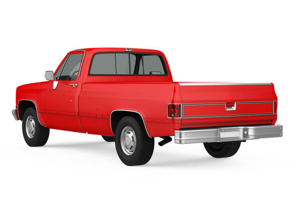 istock 1980s Pickup Truck Isolated 1206756443
