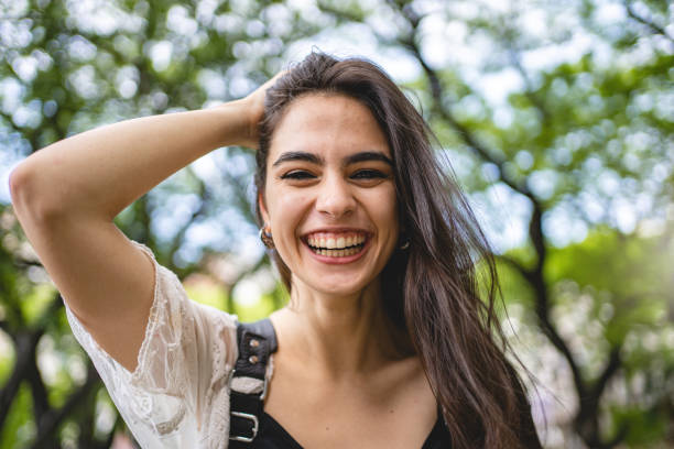 istock Armenian girl smiling at the camera 1206761568