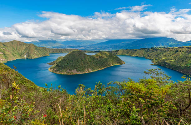 istock Cuicocha Crater Lake, Ecuador 1206762427