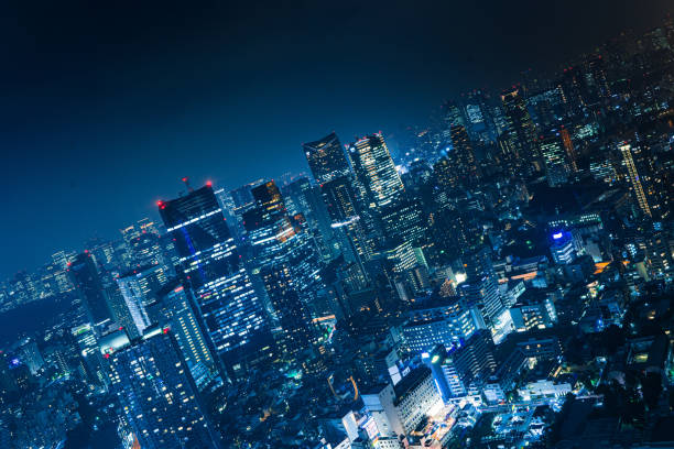 istock Skyline of Tokyo, Japan 1206763346