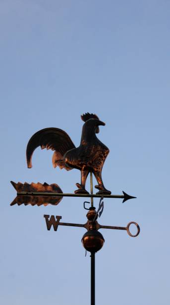 istock Weathercock faces east 1206764985