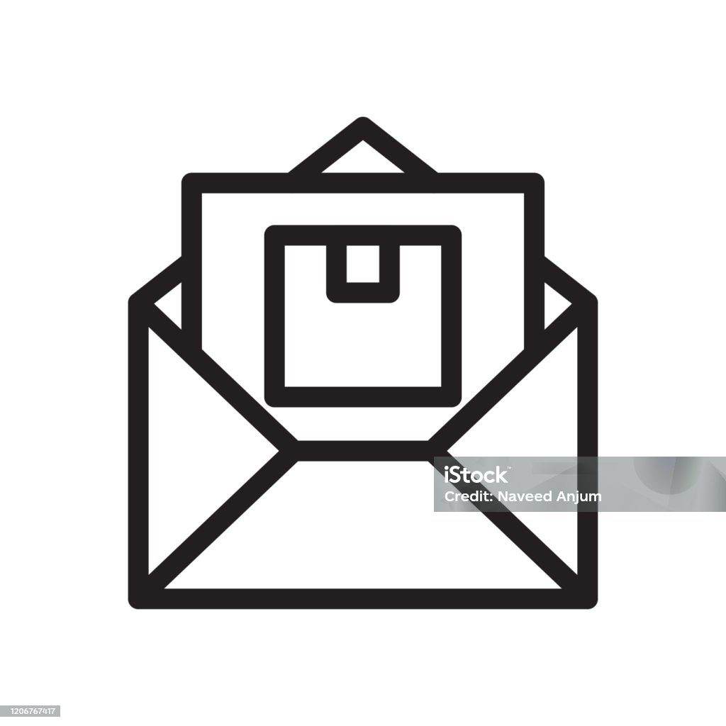 Parcel Picture. Vector Parcel Stock Illustration - Download Image Now - Abstract, Air Mail ...