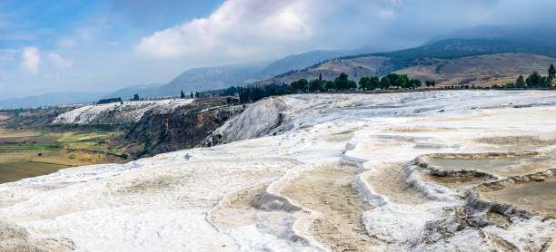 istock Pamukkale Travertine pool in Turkey 1206767561