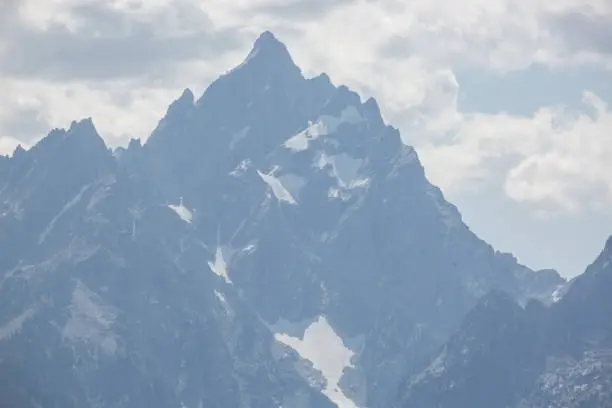 Photo of The Grand Teton Mountains at National Park