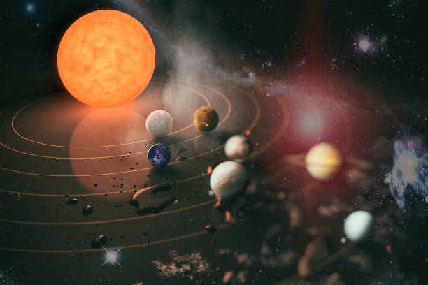 istock Solar system planet, comet, sun and star. Sun, mercury, Venus, planet earth, Mars, Jupiter, Saturn, Uranus, Neptune. Elements of this image furnished by NASA. 1206773278