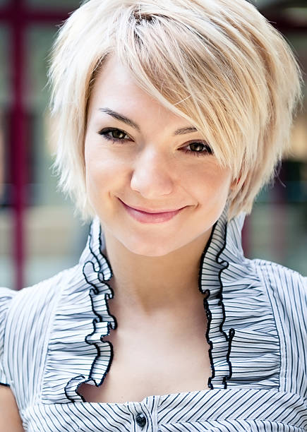 istock Pretty young Woman Smiling 120677475