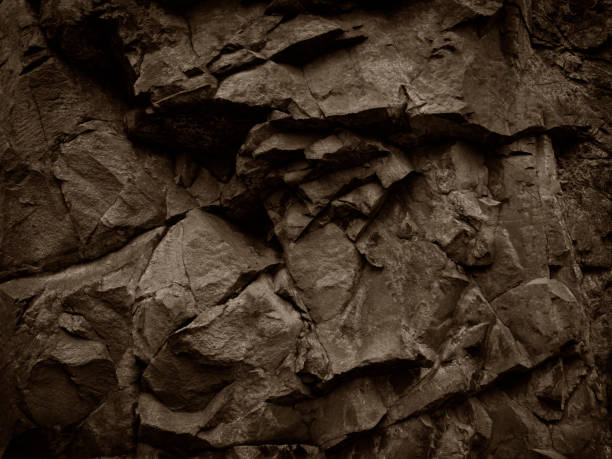 istock Brown stone background. Mountain close-up. Beautiful rock texture. Detail. 1206775962