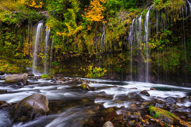istock Mossbrae Falls in Northern California 1206777034