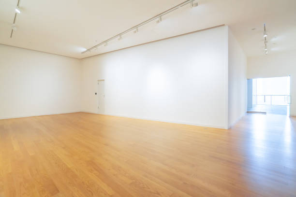 istock White walls and wooden floors in empty rooms 1206780465