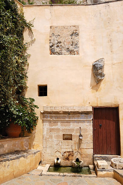 istock The spring in Monastery of Preveli, Crete, Greece 120678471