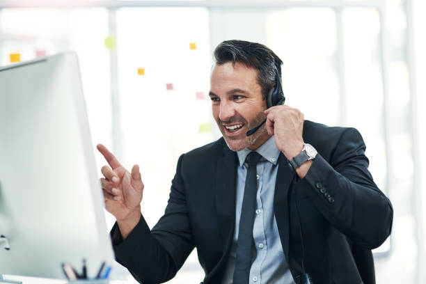 istock He knows how to sell a brand 1206786646