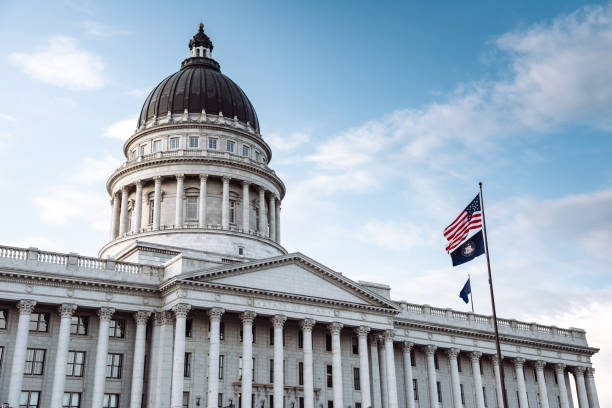 istock capitol hill in Salt lake city 1206787148