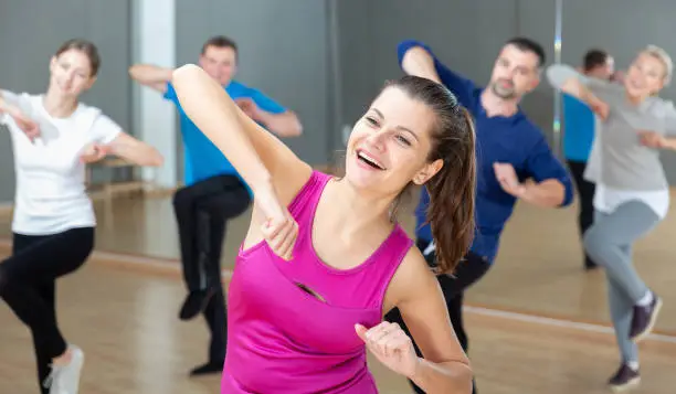 Photo of Girl practicing vigorous dance