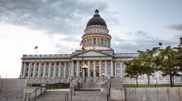 istock capitol hill in Salt lake city 1206788224