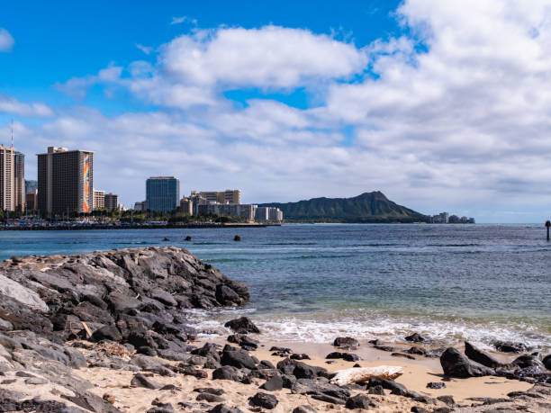 istock Ala Moana Beach Park, Honolulu, Oahu Island, Hawaii. 1206790080