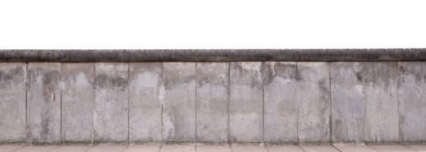 остатки берлинской стены, германия - berlin wall стоковые фото и изображения