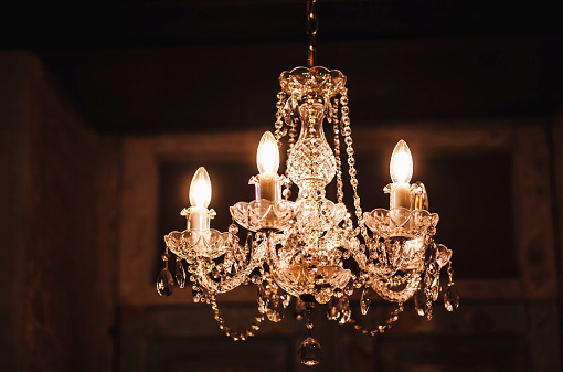 antique vintage chandelier