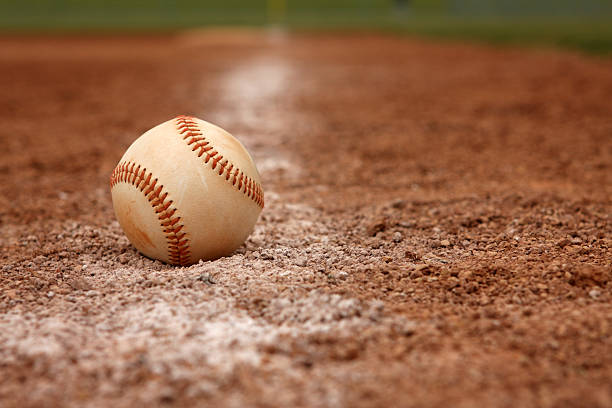istock Baseball in the Infield 120679484