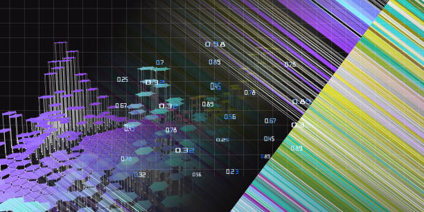 istock Abstract hexagon concept of data analytics and technology infographic.  Big data.  Business and finance analytics representation. Big data. Futuristic background for science visual information. 1206795813