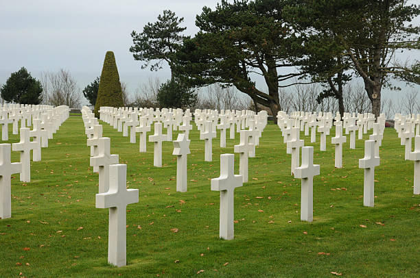 istock Colleville sur Mer American Cemetery 120679815