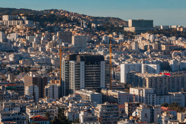 istock Algiers cityscape , the capital of Algeria 1206804921
