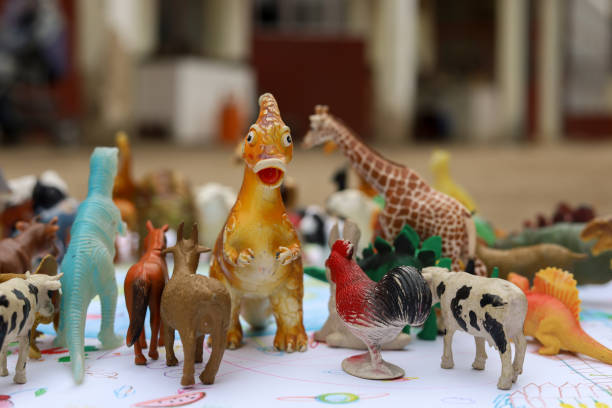 Plastic Toy Animals Stock Photos, Pictures & Royalty-Free Images - iStock