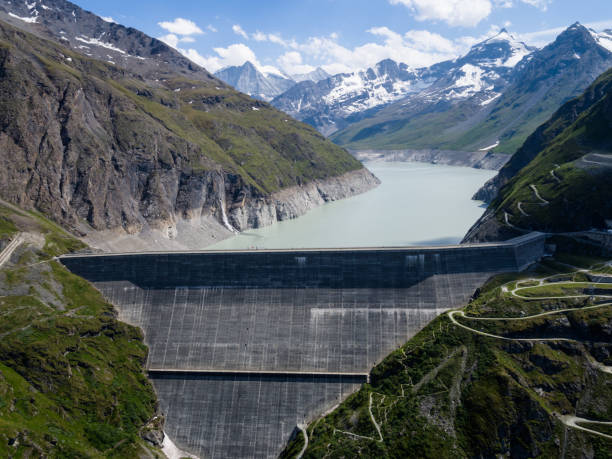 istock aerial view of Grande Dixence Dam 1206809441