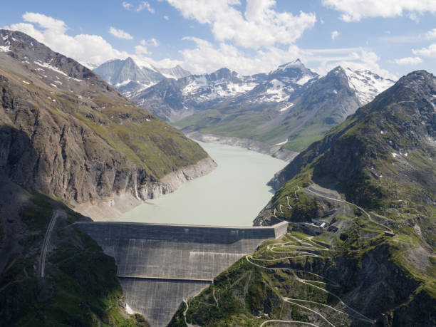 istock aerial view of Grande Dixence Dam 1206809453